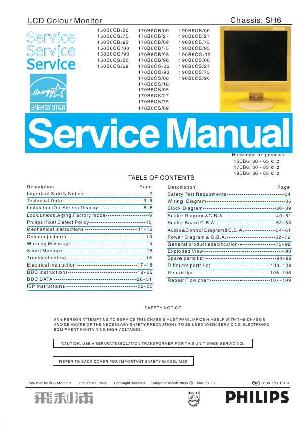 Service manual Philips 150B6CX 170B6CX 190B6CX ― Manual-Shop.ru