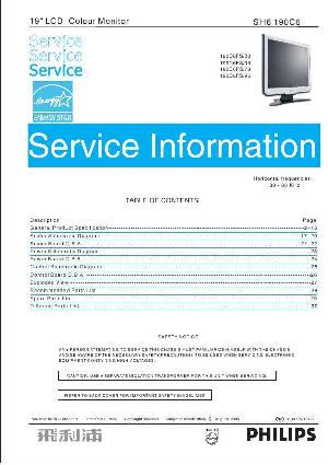 Service manual Philips 190C6S ― Manual-Shop.ru