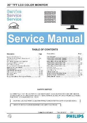 Service manual Philips 200WS8FX ― Manual-Shop.ru