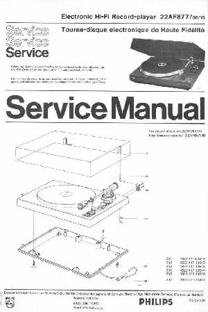 Service manual Philips 22AF877 ― Manual-Shop.ru