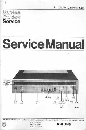 Service manual Philips 22AH103 ― Manual-Shop.ru