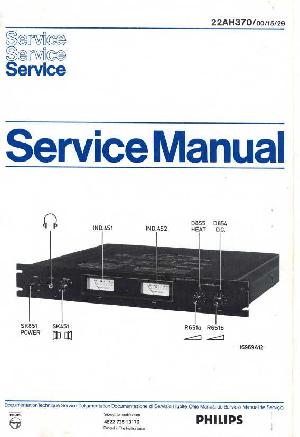 Service manual Philips 22AH370 ― Manual-Shop.ru