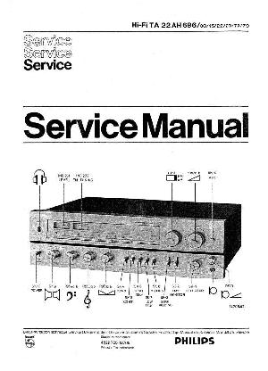 Сервисная инструкция Philips 22AH686 ― Manual-Shop.ru
