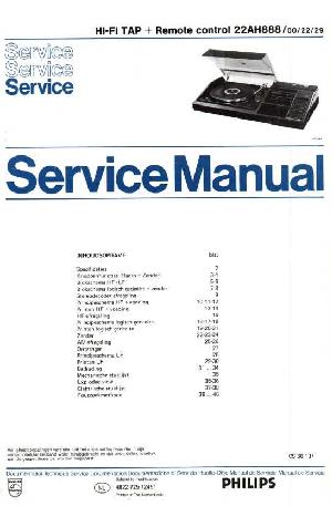 Service manual Philips 22AH888 NL ― Manual-Shop.ru