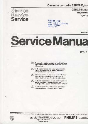 Service manual Philips 22DC751, 22DC755 ― Manual-Shop.ru