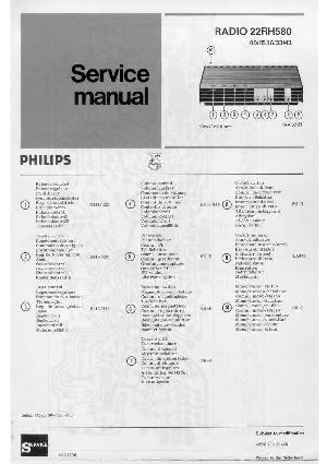Service manual Philips 22RH580 ― Manual-Shop.ru