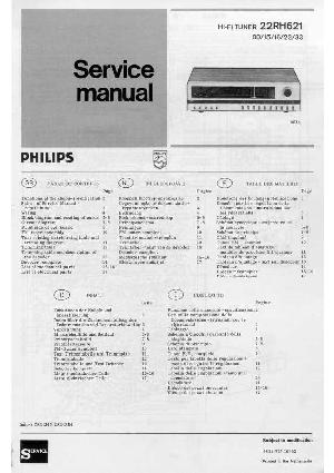 Service manual Philips 22RH621 ― Manual-Shop.ru