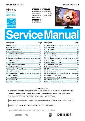 Service manual Philips 273E3SBXX ― Manual-Shop.ru