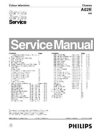 Service manual Philips A02E chassis ― Manual-Shop.ru
