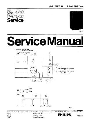 Service manual Philips AH-567 ― Manual-Shop.ru