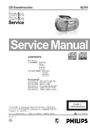 Service manual Philips AZ-101  ― Manual-Shop.ru