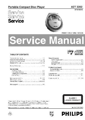 Service manual Philips AZT-3202 ― Manual-Shop.ru
