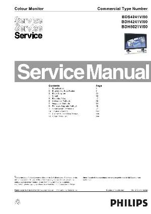Service manual Philips BDH-4241V, BDH-5021V, BDS-4241V  ― Manual-Shop.ru