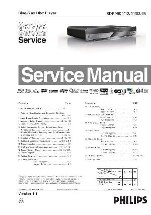 Service manual Philips BDP-9600 ― Manual-Shop.ru