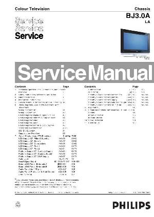 Сервисная инструкция Philips BJ3.0A LA ― Manual-Shop.ru