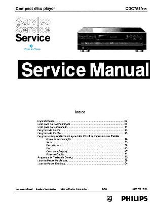 Service manual Philips CDC-751 ― Manual-Shop.ru