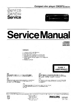 Service manual Philips CDC-875 ― Manual-Shop.ru