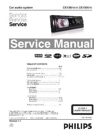 Сервисная инструкция Philips CE130 ― Manual-Shop.ru