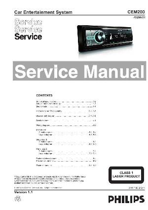 Service manual Philips CEM200 ― Manual-Shop.ru