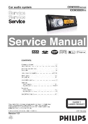 Сервисная инструкция Philips CEM3000 ― Manual-Shop.ru