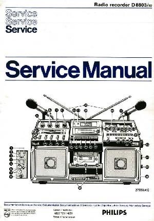 Service manual Philips D-8803 ― Manual-Shop.ru