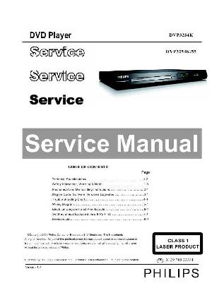 Сервисная инструкция Philips DVP-3254K ― Manual-Shop.ru