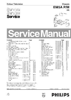 Сервисная инструкция Philips EM5A P-M AA ― Manual-Shop.ru