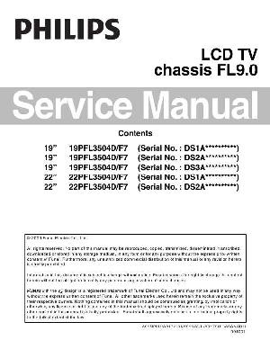 Сервисная инструкция Philips FL9.0 шасси ― Manual-Shop.ru