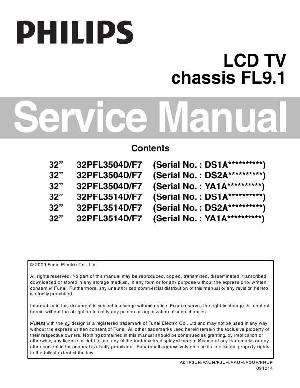 Сервисная инструкция Philips FL9.1 32PFL3504D ― Manual-Shop.ru