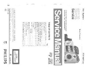 Сервисная инструкция Philips FW-768P ― Manual-Shop.ru