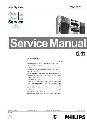 Сервисная инструкция Philips FW-C252 ― Manual-Shop.ru