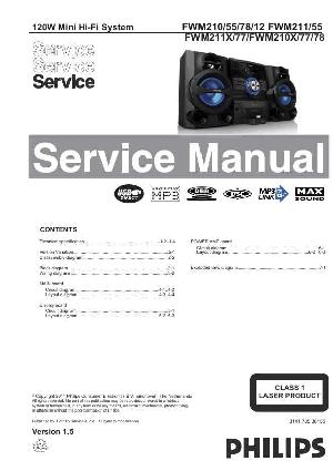 Сервисная инструкция Philips FW-M210, FW-M211 ― Manual-Shop.ru
