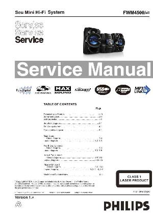 Сервисная инструкция Philips FW-M4500 ― Manual-Shop.ru