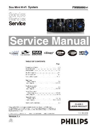 Сервисная инструкция Philips FW-M6000 ― Manual-Shop.ru