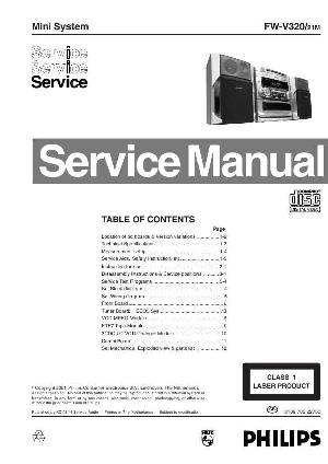 Сервисная инструкция Philips FW-V320 ― Manual-Shop.ru