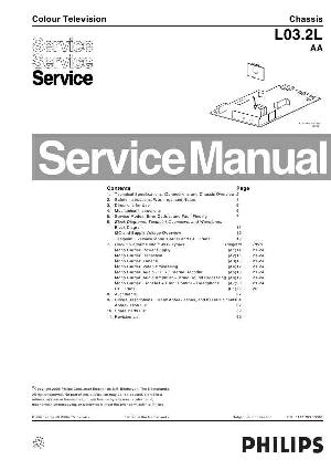 Сервисная инструкция Philips L03.2L AA ― Manual-Shop.ru