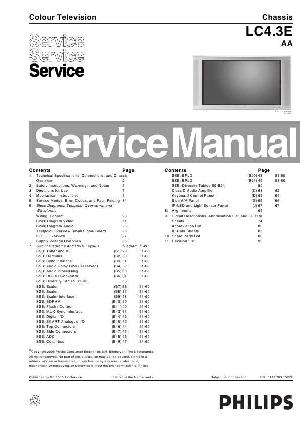 Сервисная инструкция Philips LC4.3E AA ― Manual-Shop.ru