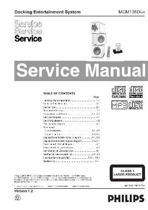 Сервисная инструкция Philips MC-M138D ― Manual-Shop.ru
