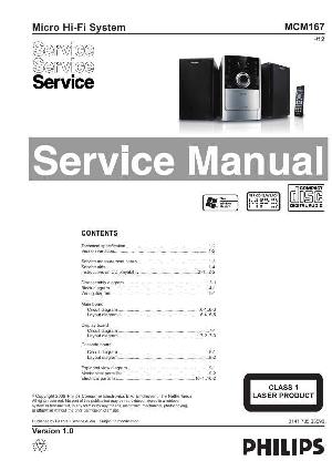 Сервисная инструкция Philips MC-M167 ― Manual-Shop.ru