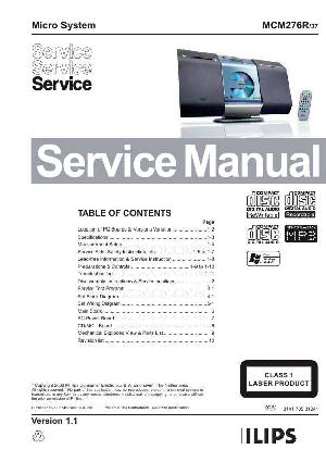 Сервисная инструкция Philips MC-M276R ― Manual-Shop.ru