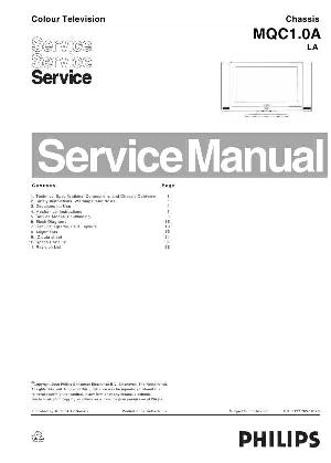 Сервисная инструкция Philips MQC1.0A LA ― Manual-Shop.ru