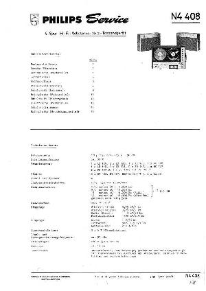 Сервисная инструкция Philips N-4408 ― Manual-Shop.ru