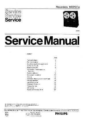 Сервисная инструкция Philips N-4512 ― Manual-Shop.ru