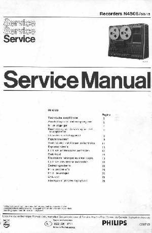 Сервисная инструкция Philips N4506 ― Manual-Shop.ru