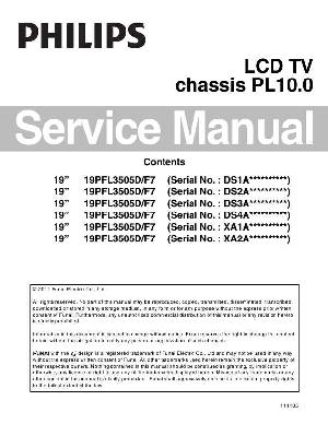 Сервисная инструкция Philips PL10.0 19PFL3505D ― Manual-Shop.ru