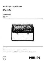 Сервисная инструкция Philips PM-2519