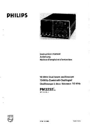 Сервисная инструкция Philips PM-3232 ― Manual-Shop.ru