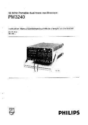 Сервисная инструкция Philips PM-3240 ― Manual-Shop.ru