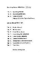 Сервисная инструкция Philips PM-3311