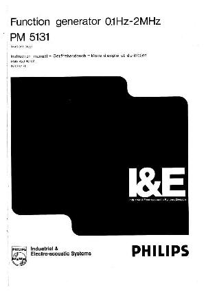 Сервисная инструкция Philips PM-5131 ― Manual-Shop.ru
